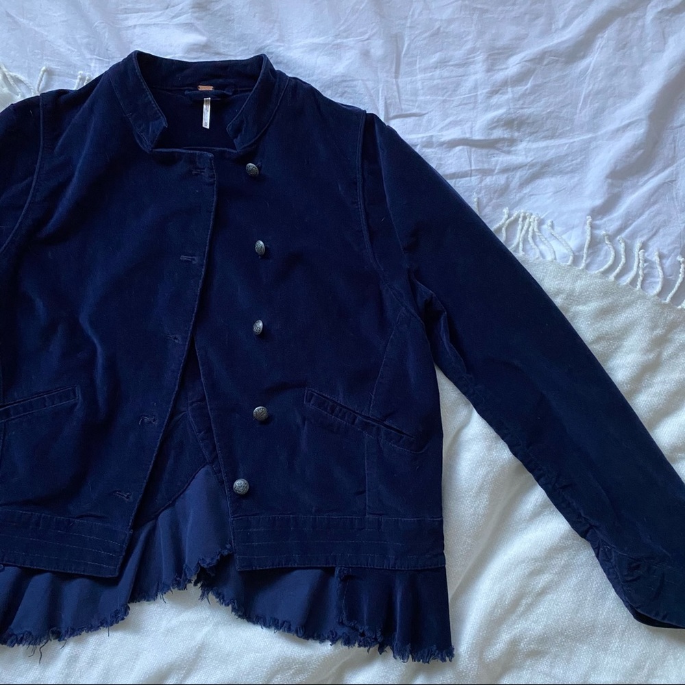 COPY - Free People VELVET Military Blazer - Picture 7 of 10